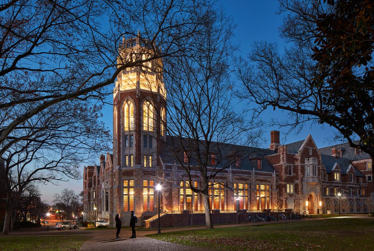 Kirkland Tower and E. Bronson Ingram College